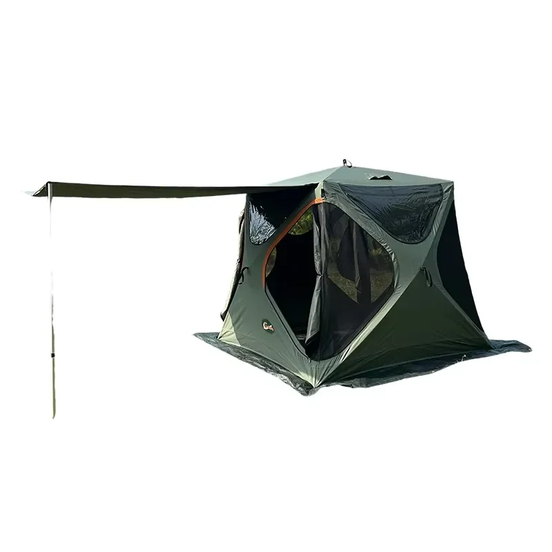 Custom Quick Set-Up Outdoor Camping Tent Portable Windproof Elastic Tent for Outdoor Adventures