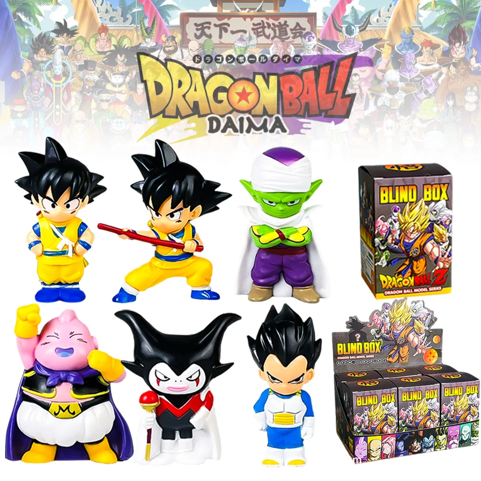 

Dragon Ball слепая коробка аниме фигурка Гоку Вегета аниме фигурка Mystery Box украшение для рабочего стола аниме лучший подарок на фестиваль