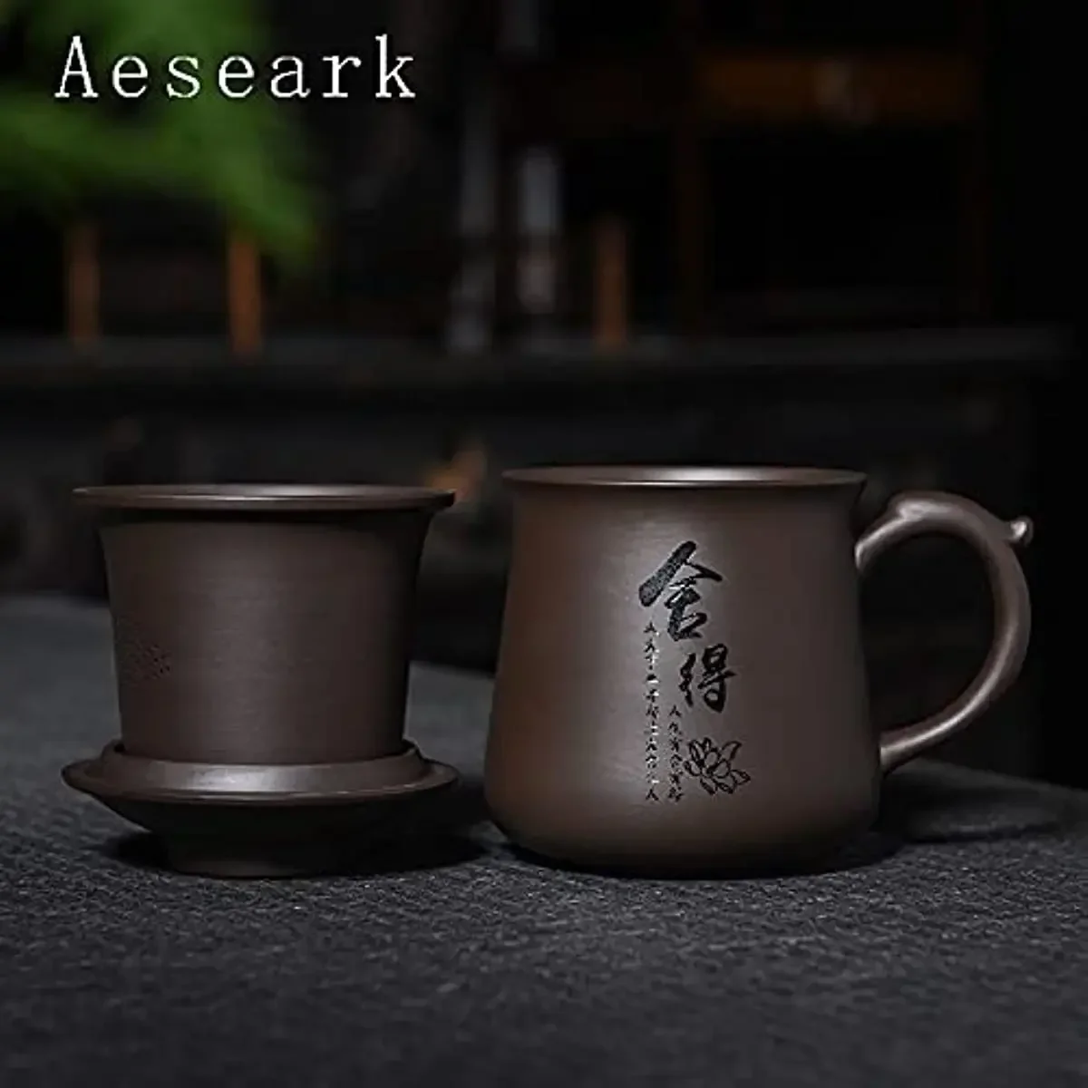 Chinese Tea Cup Set Handmade Portable Clay Ceramic Cup Travel Tea Set Chinese-Kungfu TeaSet Coffee Mug Juice Cup Holiday Gifts