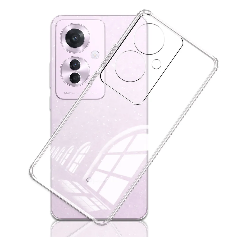 For OPPO Reno11 F 5G Cases Silicone Soft Clear Cover Fundas For Oppo F25 Pro 5G Shockproof Phone Cases on Reno11F CPH2603 Coque