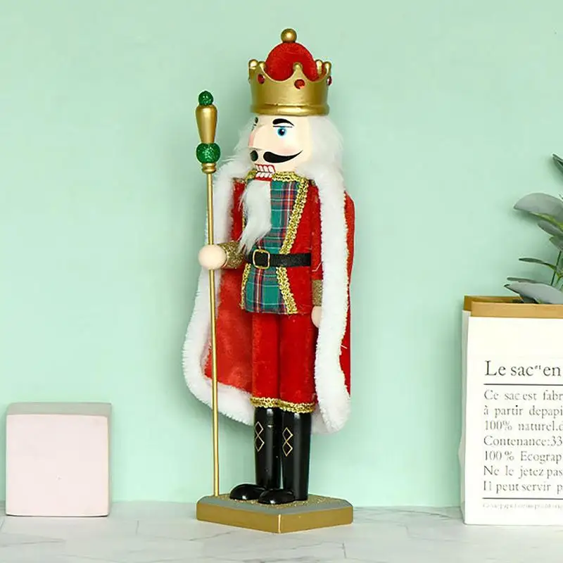 Nutcracker Christmas Decor Giant Christmas Nutcrackers Christmas Decorations With Red Cape 50cm Nutcrackers Christmas Indoor