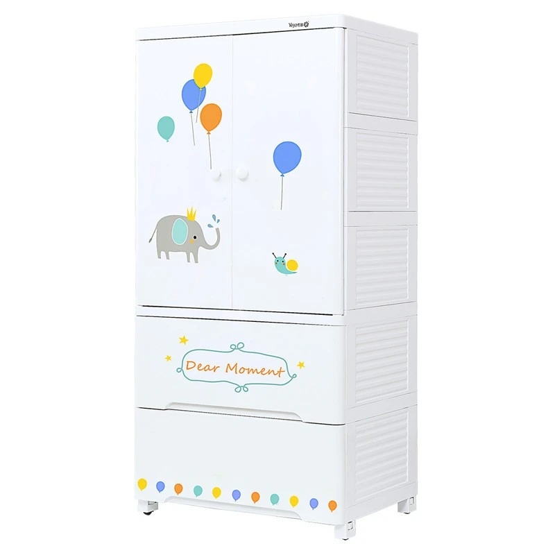 

Plastic storage cabinet, baby drawer cabinet, plus living room thick storage simple multi-layer wardrobe