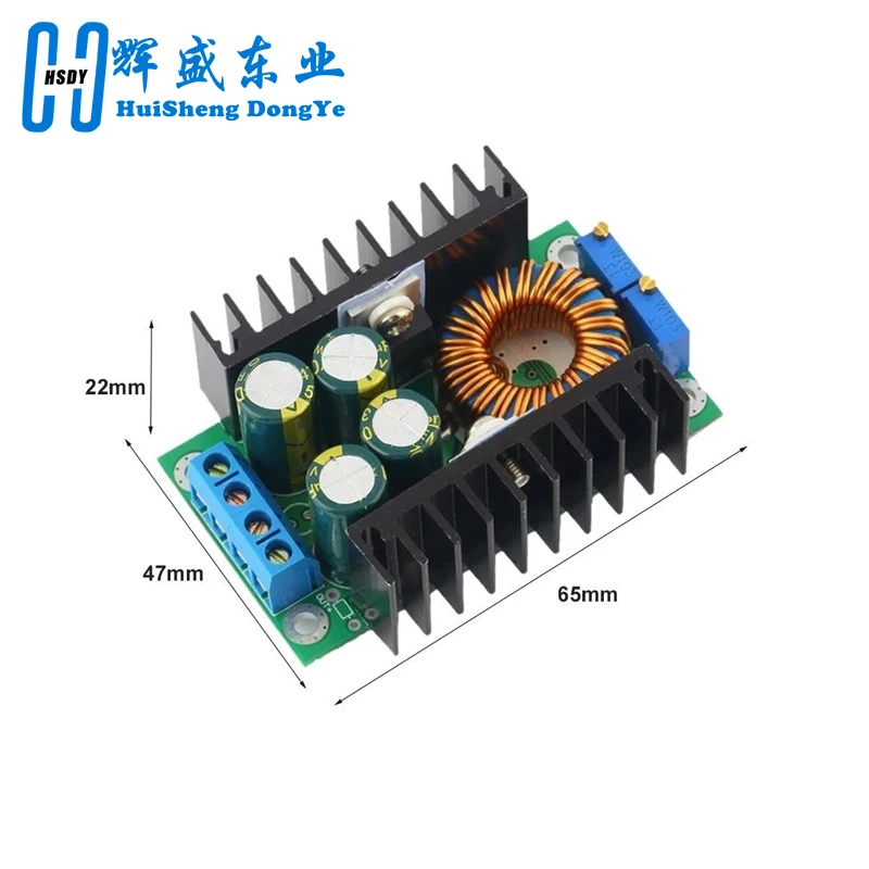 300 W XL4016 DC-DC Max 9 A Step Down Buck Converter 5–40 V auf 1,2–35 V, einstellbares Netzteilmodul, LED-Treiber für Arduino