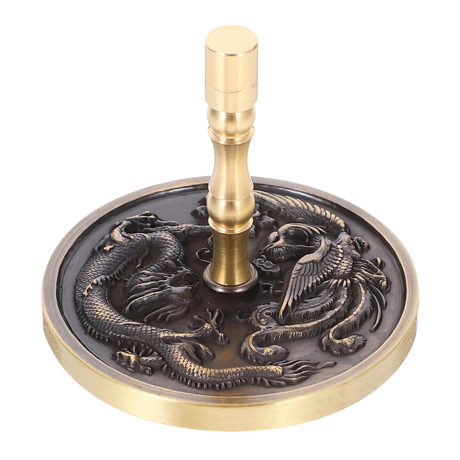 

Incense Tool Set Copper Shaping Ash Press Ergonomic NonSlip Reusable Practical Living Room Bedroom Study Yoga Room Hotel Bar