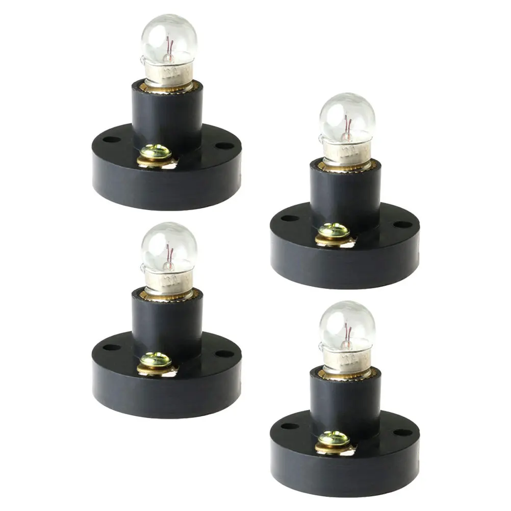 1Set Screw Lamp Holder Light Bulb Base Plastic Material Sturdy for DIY Projects Student Experiment Lighting Accessories