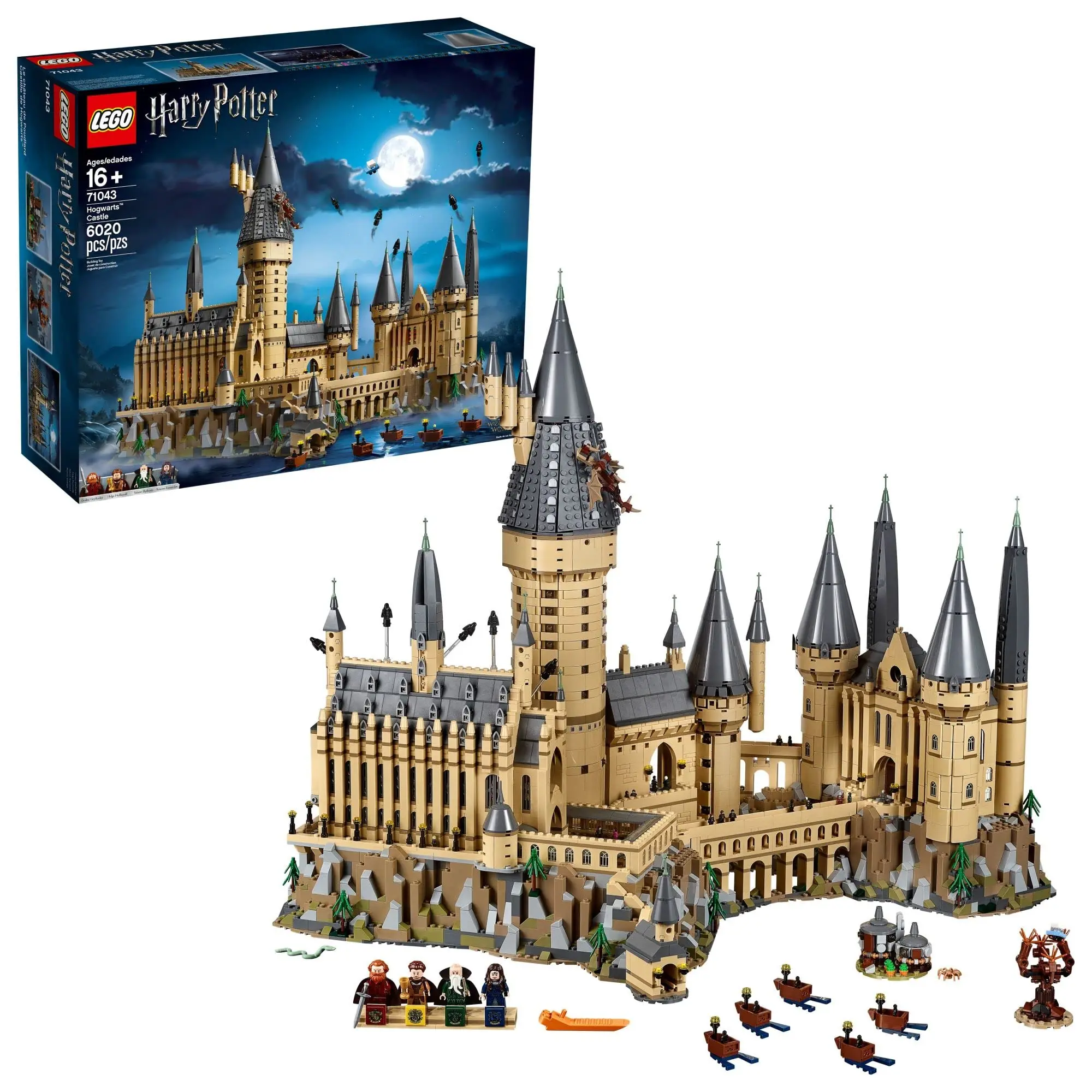 LEGO Harry Potter-71043 Hogwarts Castle toy set, room decoration