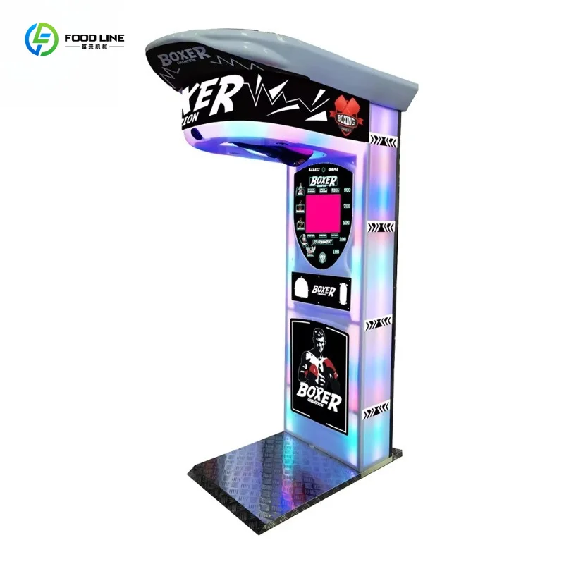 Custom Coin Slot Boxing Arcade Game New Sports Strength Test Machine For Adult Entertainment Venues