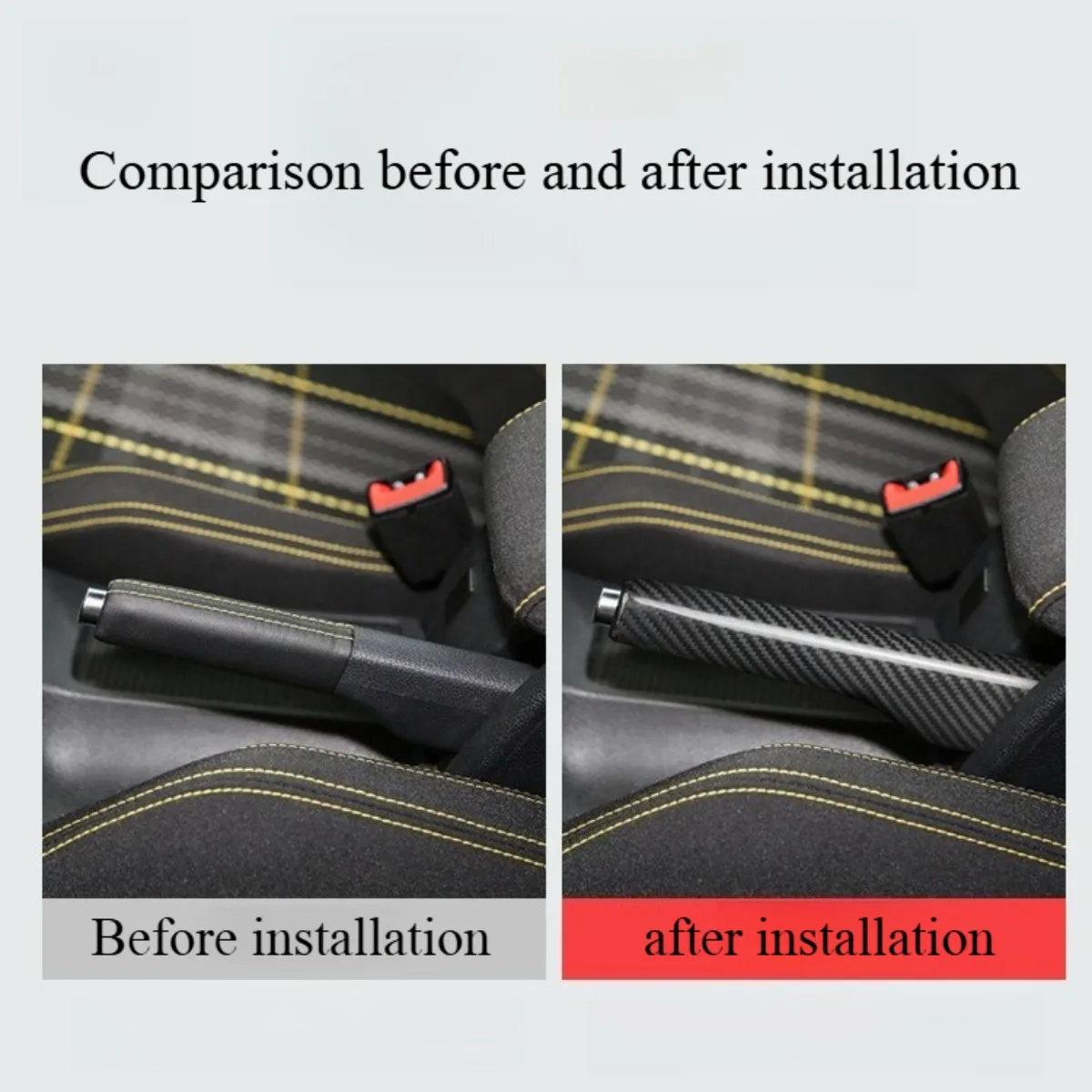 لفولكس واجن EOS المكشوفة/جولف GOC المكشوفة/شانغكو SCI/جولف جولف/جولف كروس GOPL طقم فرامل اليد من ألياف الكربون الجافة #4