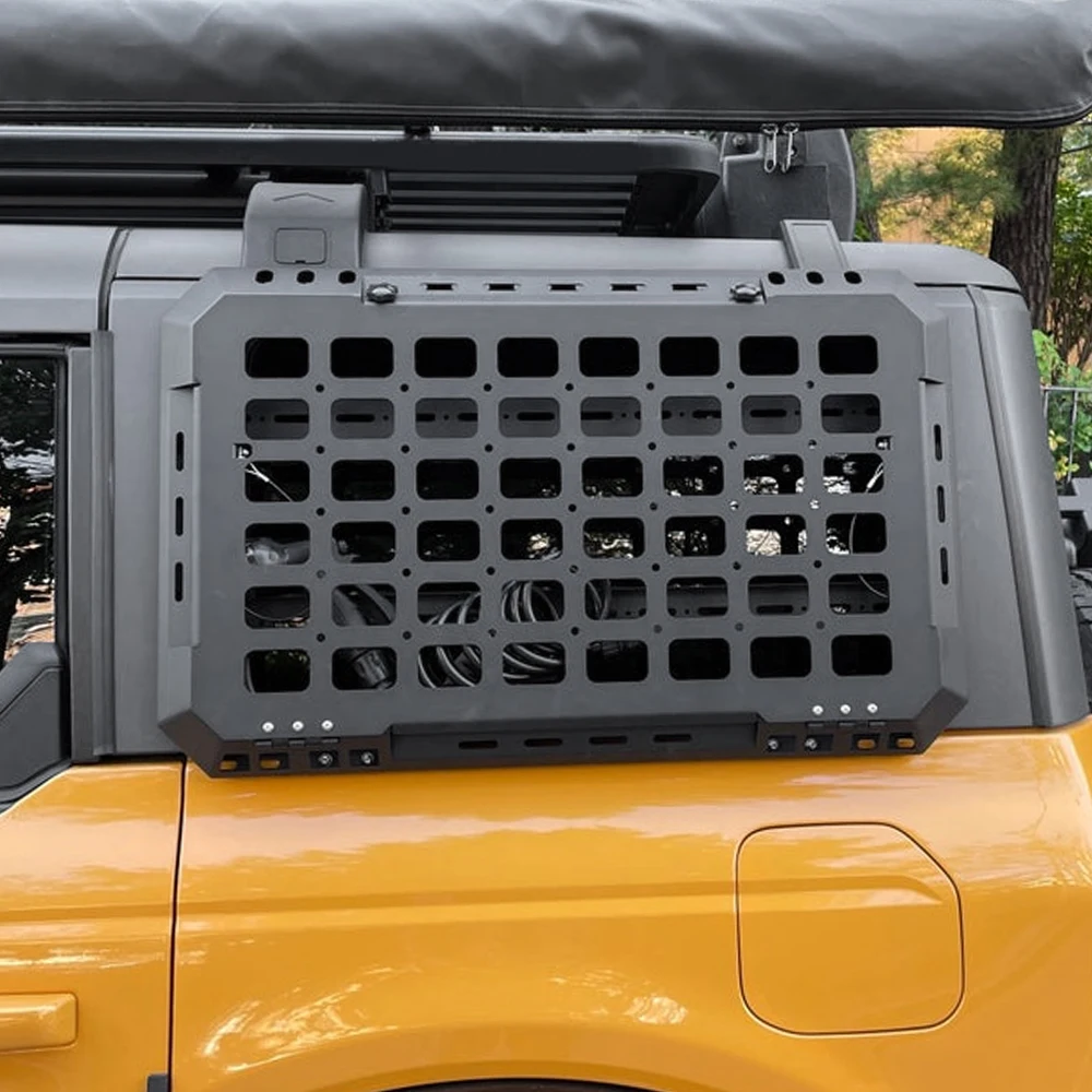 Multifunctional Storage Box For Bronco Accessories Side Window Expansion Panel For Bronco MOLLE Panel