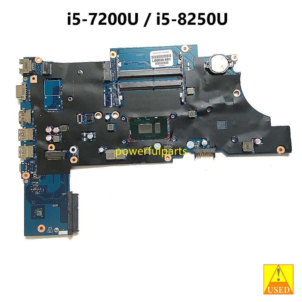 Working Good For HP ProBook 450 G5 Laptop Motherboard i5-7200u / i5-8250u Cpu L12610-601 L00828-601 DA0X8CMB6E0 Tested Ok