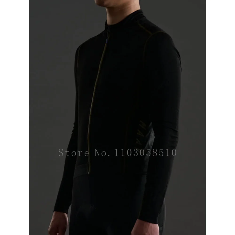 Men's Cycling Jersey Long Sleeve Tops High Quality Maillot Ciclismo Mountain Road Bike Cycling Jersey Team Bicycle Clothing