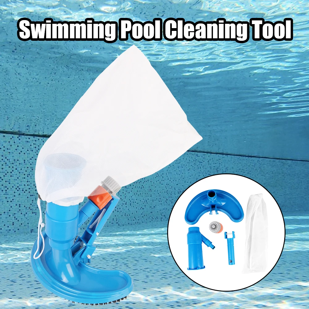 Pond Fountain Vacuum Cleaner Brush EU/US Portable Cleaning Disinfect Tool Suction Head Swimming Pool Vacuum Cleaner