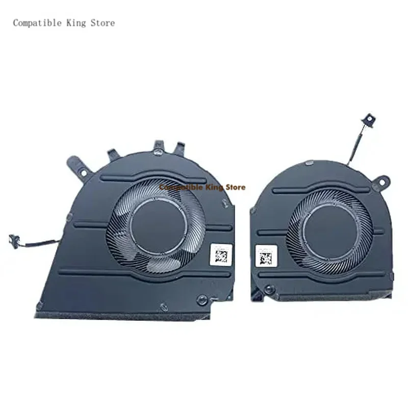 Ventilateur de refroidissement CPU + GPU de remplacement pour ordinateur portable DELL Inspiron 15 Plus série 7510
