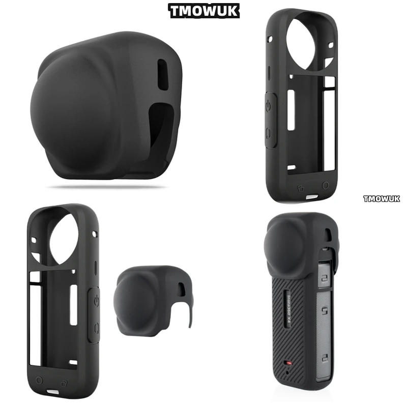 

For Insta360 X4 Durable Silicone Case, Breathable Lens Cap – Ultimate Protection