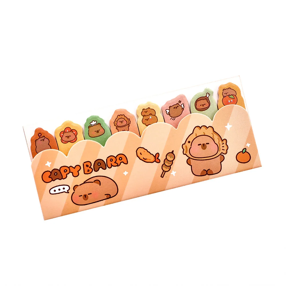 120 Sheets Cute Animals DIY Sticker Bookmarks Memo Pad Sticky Notepaper Sticky Notes Page Flags Self-Stick Tab Bookmark Marker