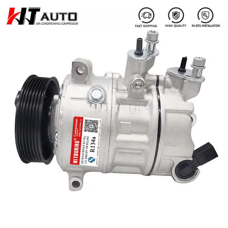 

CAR A/C AC Compressor For Audi A3 TT Quatro Volkswagen Jettas Passat Golf PXE16 67646 1K0820859D 1K0820859M 1K0820859S 638894