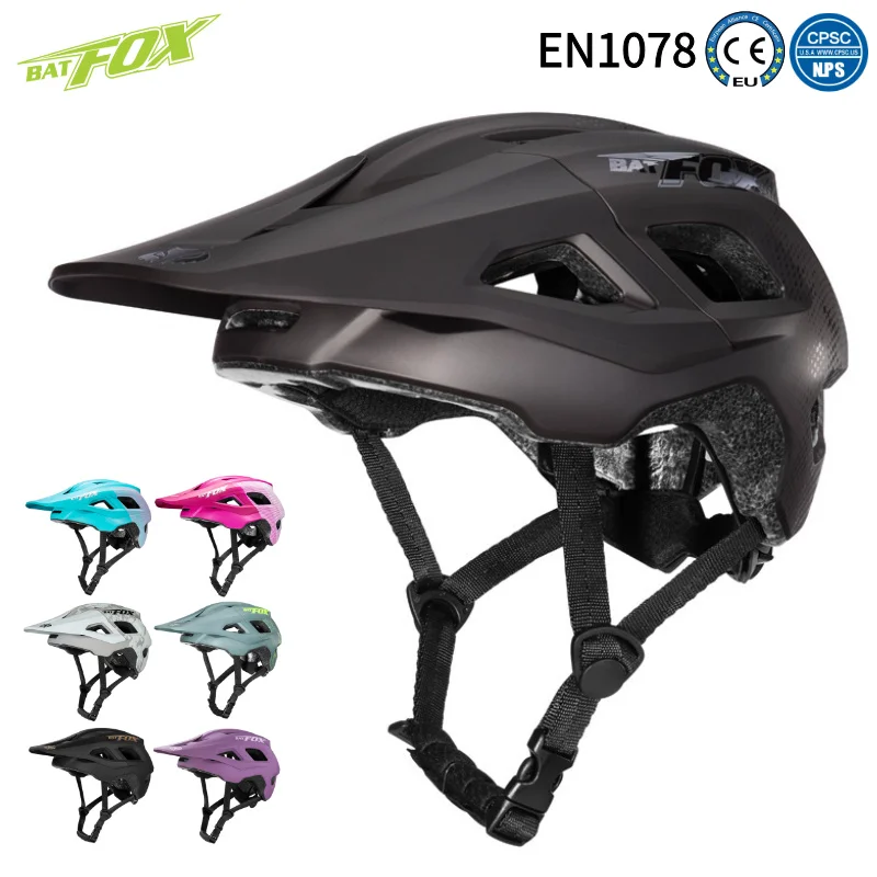 BATFOX Cycling Helmet High quality Drop-tested Prevent bump Safety Cap Mountain Bike Helmet Men Women Road MTB Bicycle Helmets