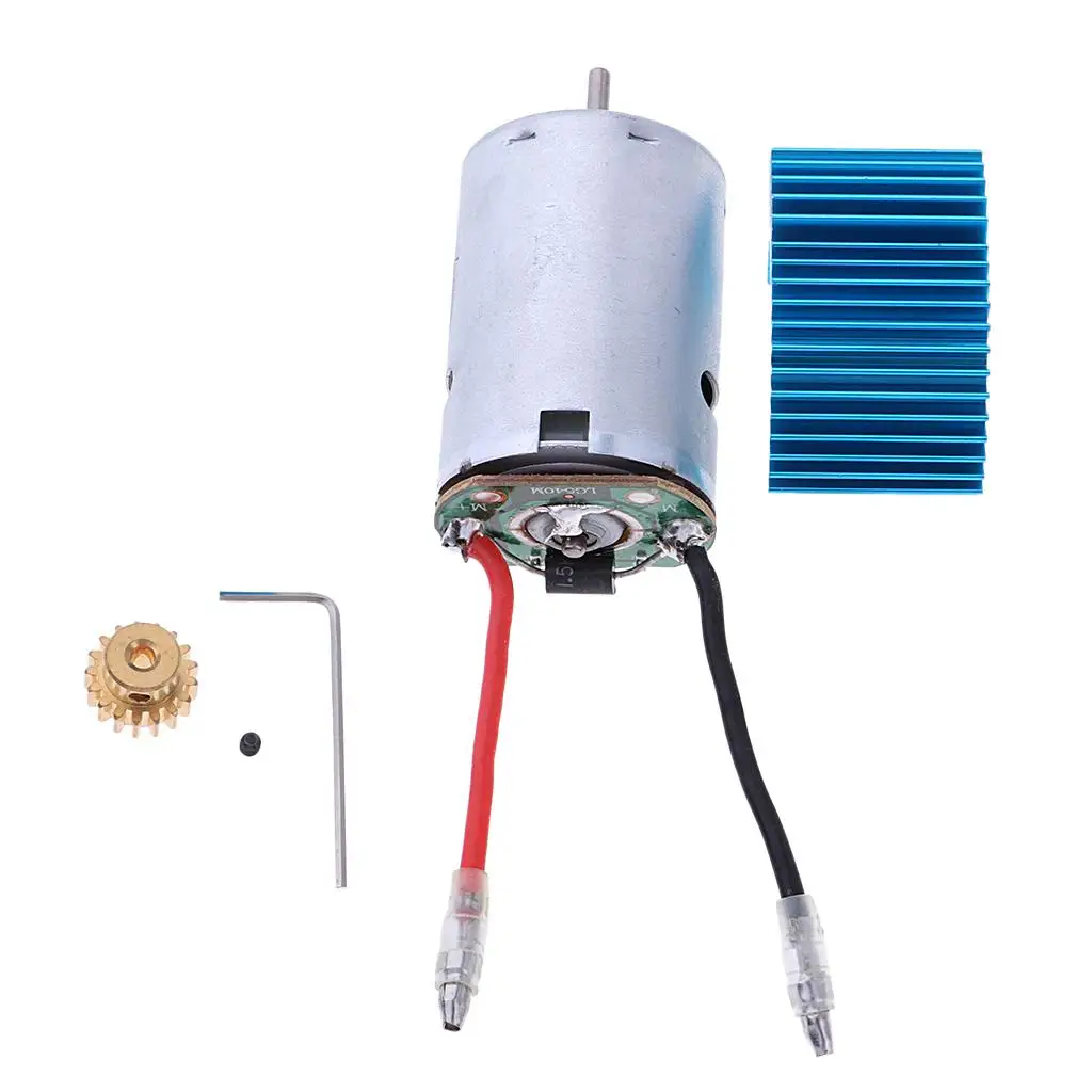 Motor 540 com dissipador de calor e peças de reparo de transmissão para 12428