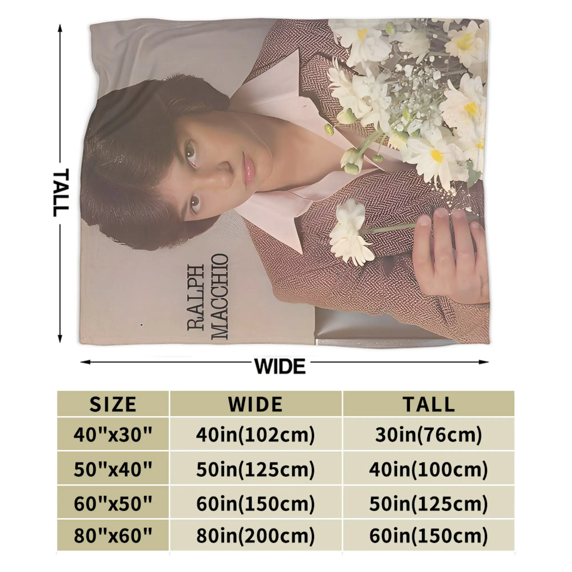 رالف ماخيو البطانيات سوبر لينة الشارع الاتجاه أفخم الفراش يلقي للأطفال في الهواء الطلق الفانيلا المفرش غطاء السرير #6