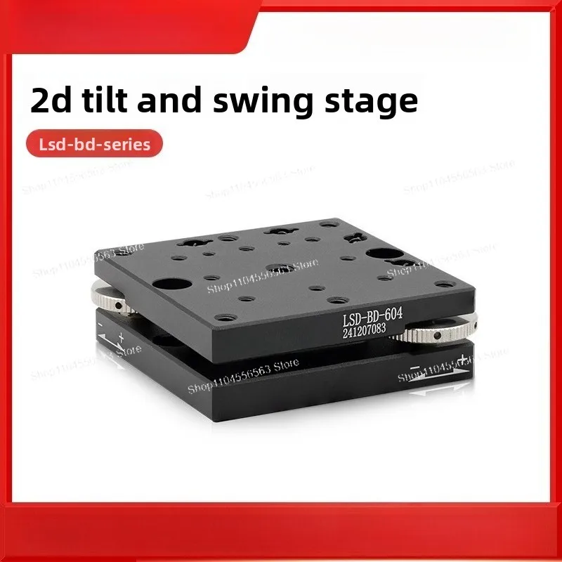 XY Axis Manual Two-dimensional Tilt Level Adjustment Platform Precision Fine-tuning Pitch Rotation Optical Displacement Slide