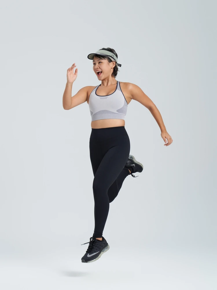 กางเกงลำลองผู้หญิง AnKoRau ทรงสลิมฟิต เนื้อผ้าสีเบจอ่อน สไตล์ลำลอง ใส่สบาย เหมาะกับฤดูใบไม้ร่วง