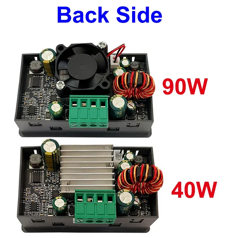 90W /40W  5A Buck Boost Converter Voltage Regulator Adjustable Variable DC 0.5-36V CC CV Laboratory Power Supply Charging Module