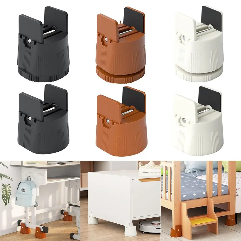 Reduce Noises Tools Bed Furniture Risers Shockproof Non-slip Anti Vibration Pads Raise Height Adjustable Table Feet Bed Cushion