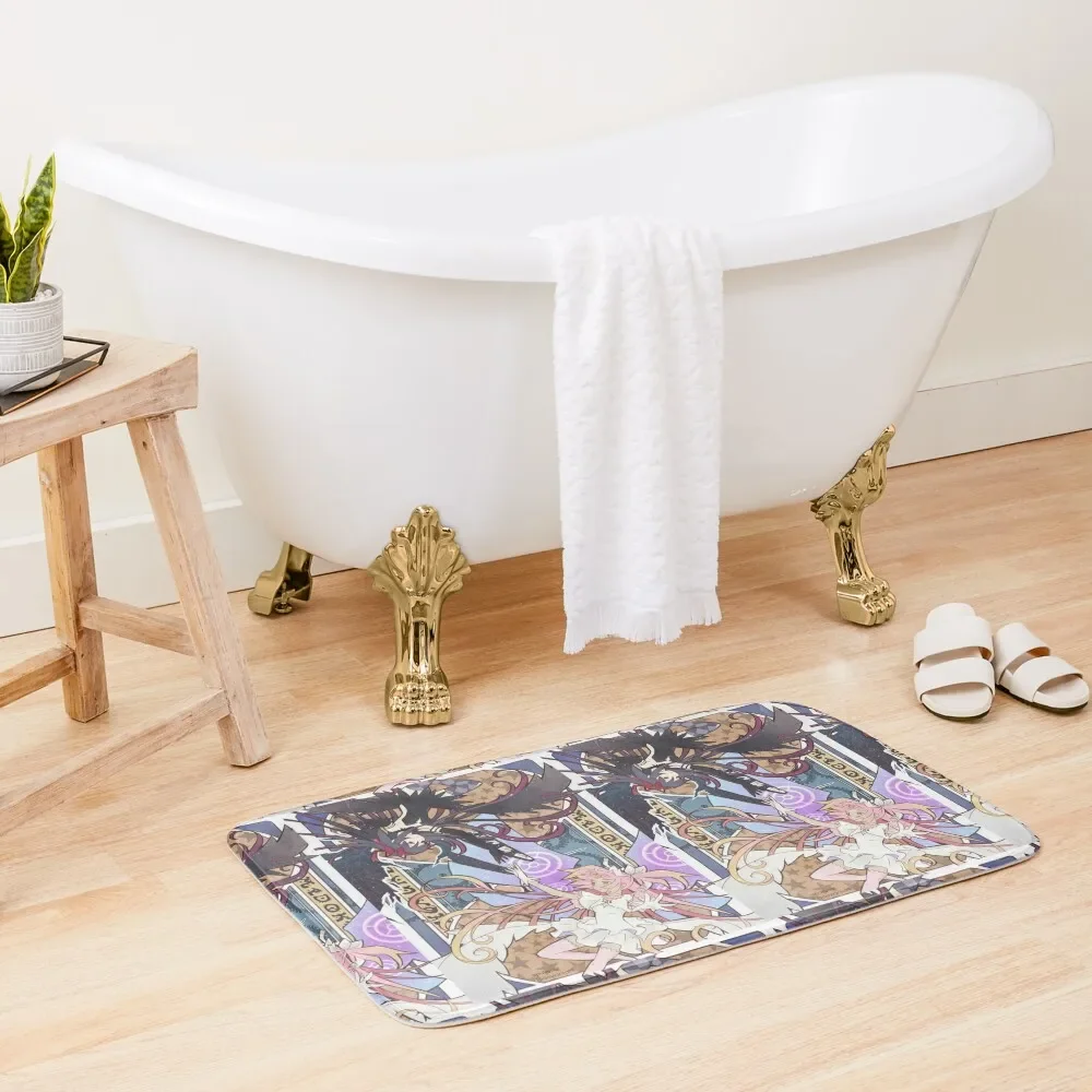 

Madoka & Homura Bath Mat Entrance Doormat Room Carpet Mat