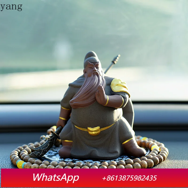 

CX Lucky Guan Gong Guan Yu Guan Erye Wu Cai Shen Bao Ping An High-end Car Accessories