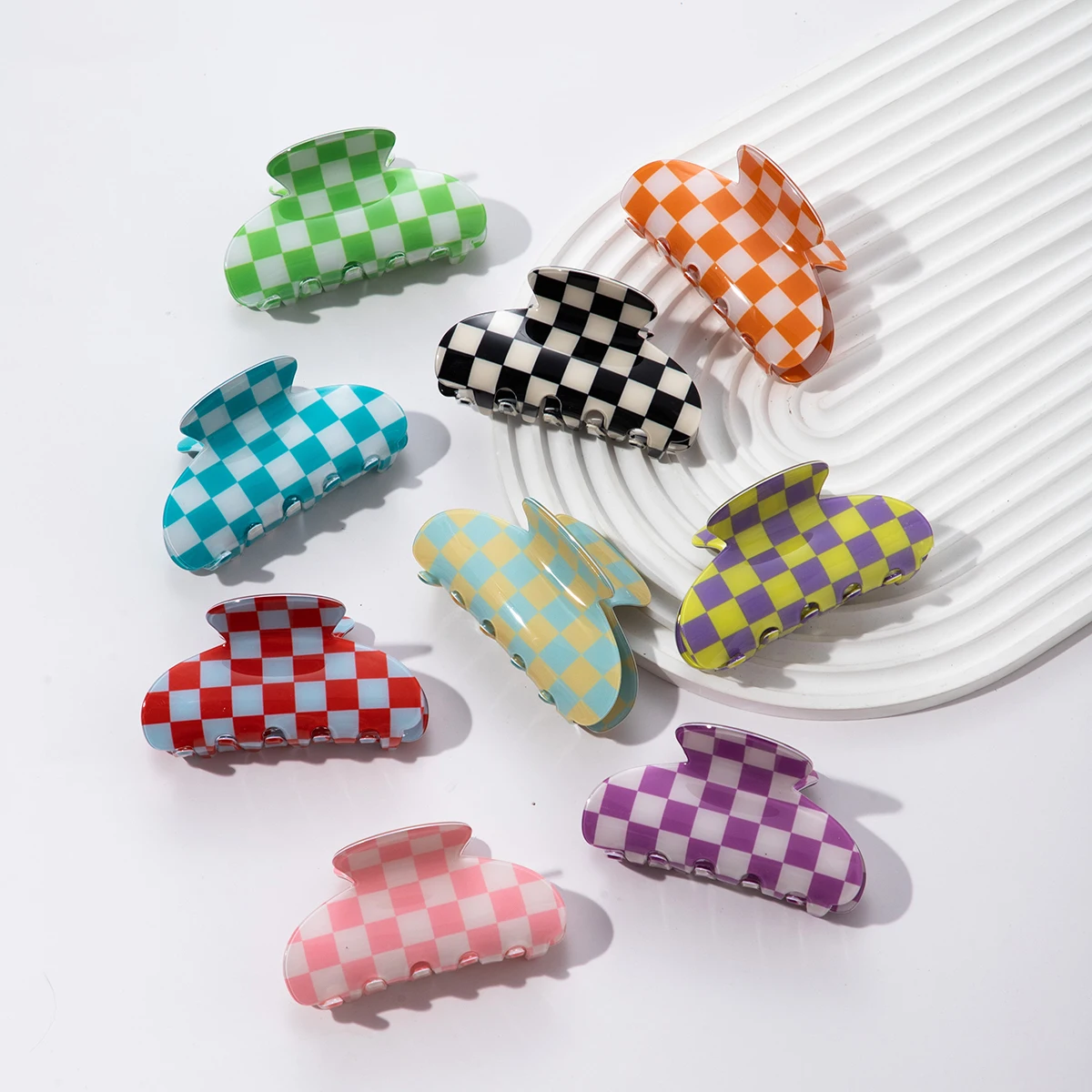 

Lattice Hair Clips for Women French Hair Clip Temperament Hair Accessories Fashion Girls Hairpin Headdress