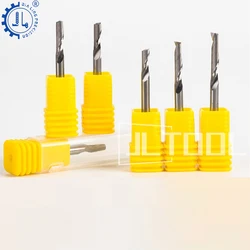 Router Bits Single Flute End Mill for Aliminum Cutting CNC Router Bit Carbide Milling Cutter for Metal Aluminum End Mill