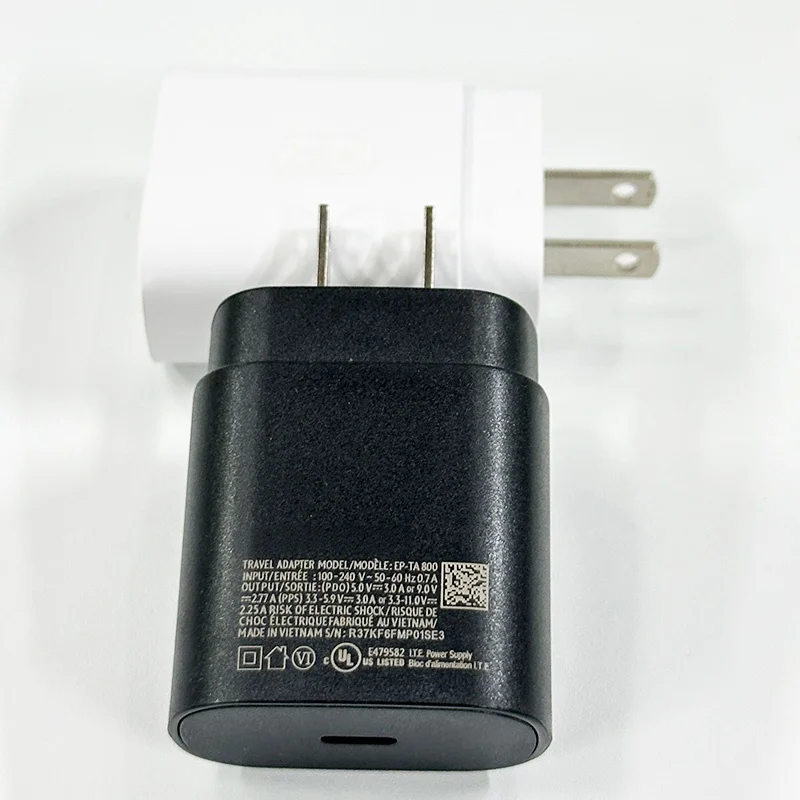 For Samsung Charger 25W Type C Fast Charge Charger 1M 1.5M 2M Cable for Galaxy S26 S25 S24 S23 S22 S21 Z Flip 8 A56 A36 A17 A35
