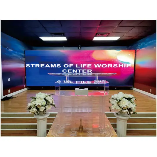 SDK Modular LED Display 500x1000mm 500x500mm 2.6mm 2.9mm 3.9mm IP65 Video Wall Self-Service Business Shopping Mall Event Church
