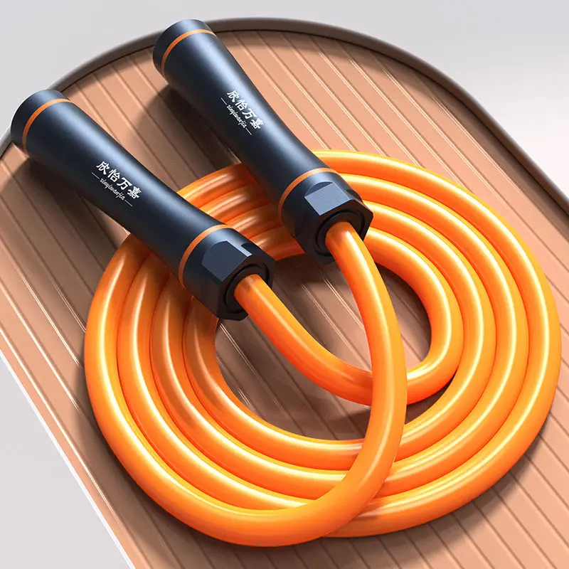 500g Weighted Jump Rope, Thickened Reinforced Wear‑Resistant Cord for Fat‑Burning Weight Loss Home Cardio Fitness Workout Tool