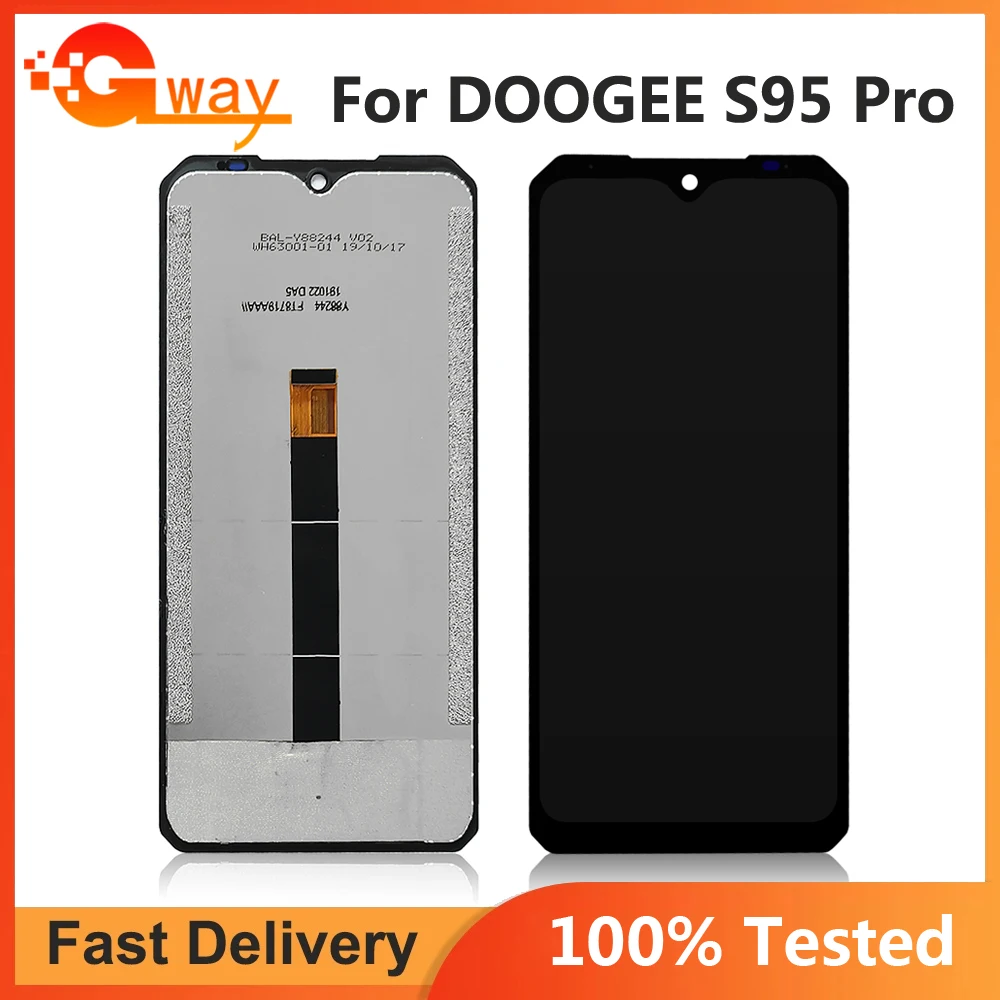 

New Original Doogee S95 Pro LCD Display And Touch Screen Digitizer Assembly 6.3 Inch For Doogee S95Pro Screen Replacement