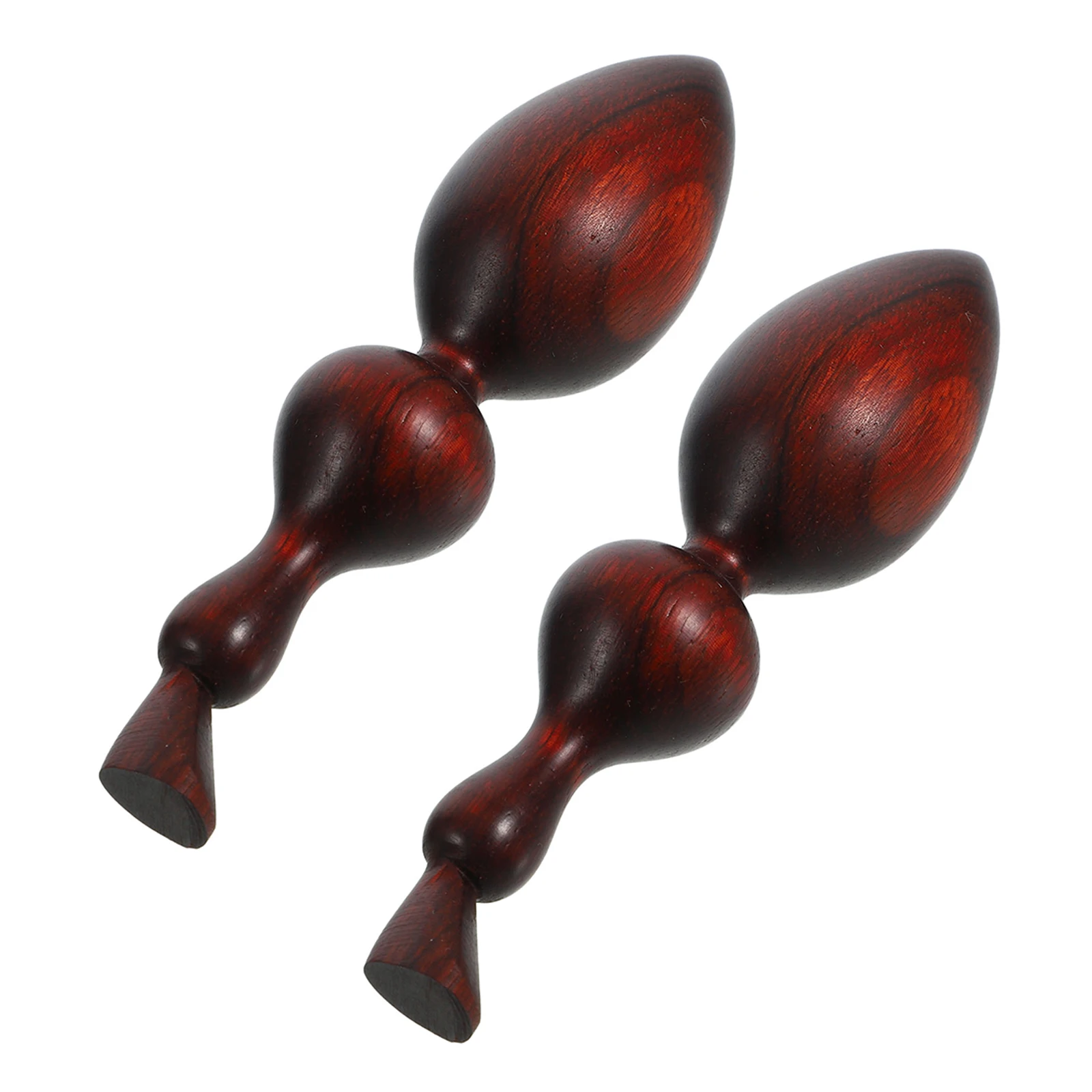 

2Pcs Wooden Massage Tools - Large Surface Muscle Scraper for Trigger Point Therapy - Handheld Guasha Stick for Facial Relaxation