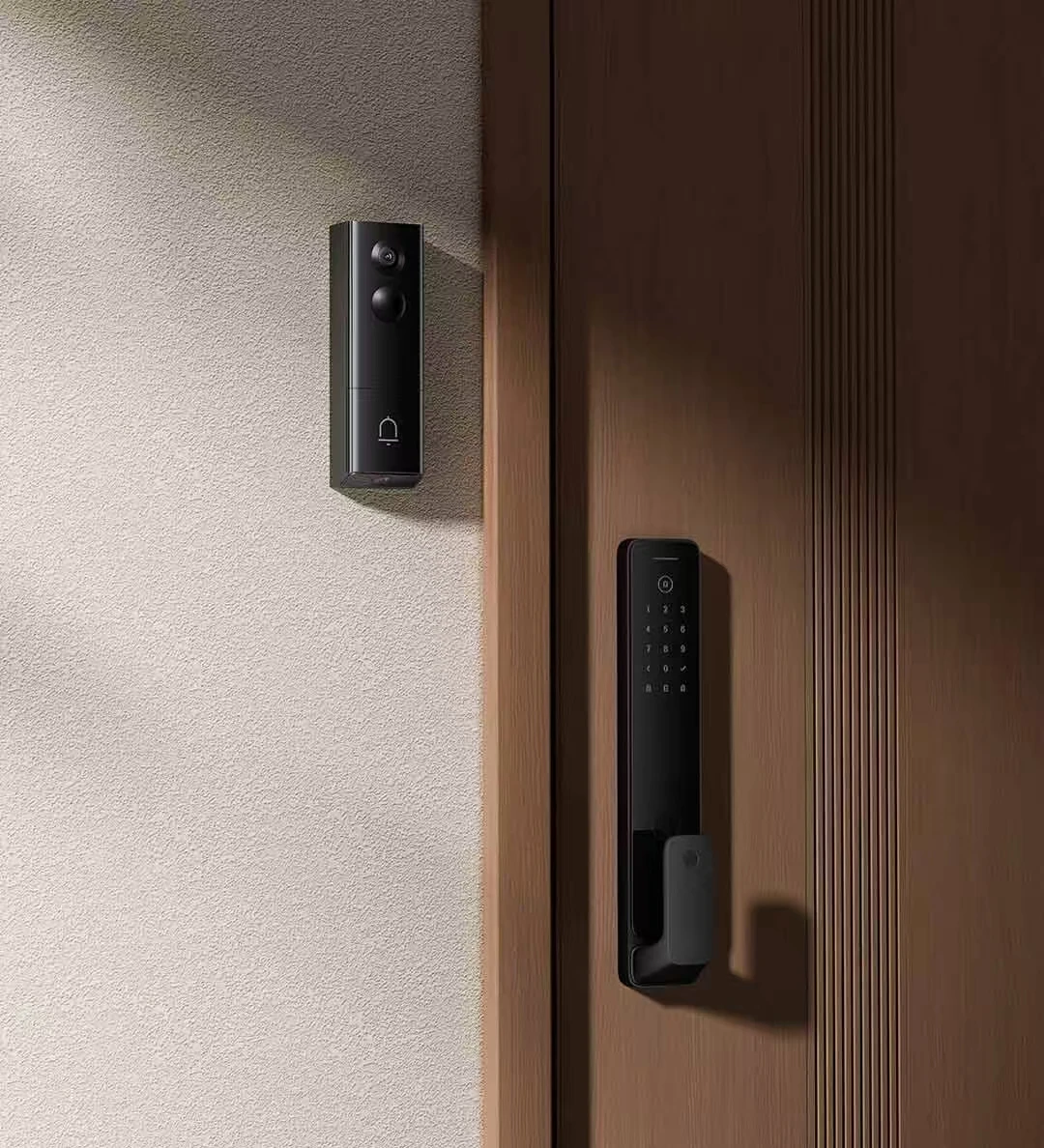 Xiaomi Smart Doorbell 4 Dual Cameras163° Ultra-Wide Angle AI Human Detection Long Battery Life IP65 Rating Infrared Night Vision