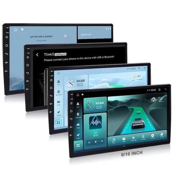 

Высококачественный 9-дюймовый сенсорный экран Android, автомобильная стереосистема, DVD, CD-плеер, GPS-навигатор, светодиодный экран, подголовник, крыша, 2G, мультимедиа
