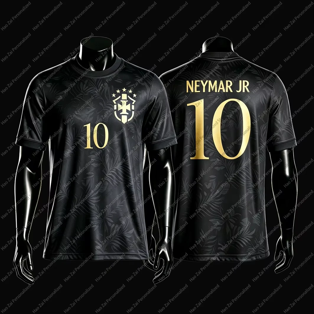 2026 Brazil National Team Fan Edition Jerseys/T-Shirts: Neymar #10 Vinícius #7—Kids Adults Men Women Sports & Casual Tops