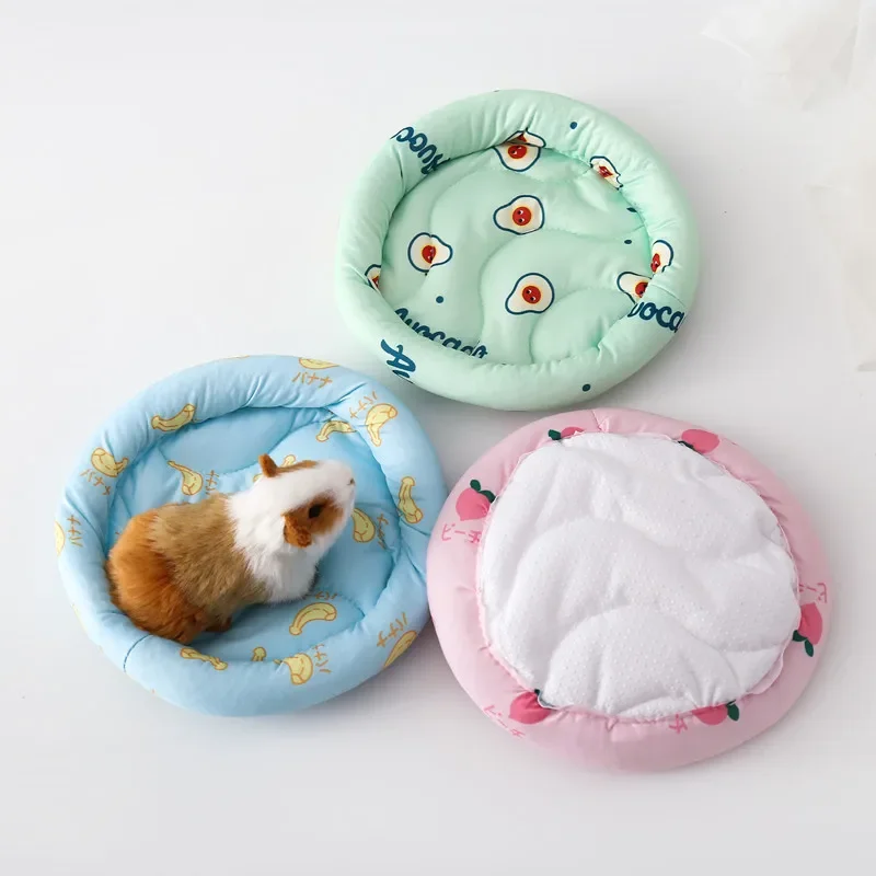 

Hamster Nest Mat Small Pet Litter Mat Small Animal Bed Cushion Mat For Squirrel Hedgehog Rabbit Warm Soft Guinea Pig Bed House