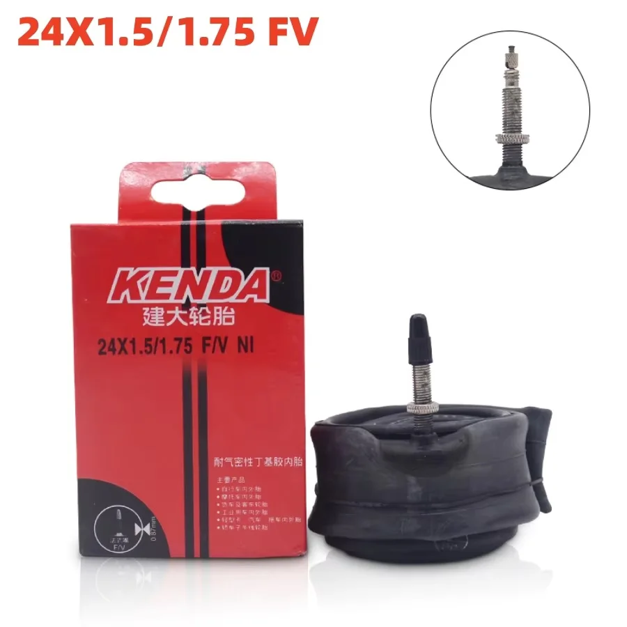 Kenda Fahrradschläuche 24 Zoll Vollgröße Innenschlauch 24X1.0/1.25/1.5/1.75 1.9/2.125 Reifenschlauch aus Butylkautschuk – Detail 4