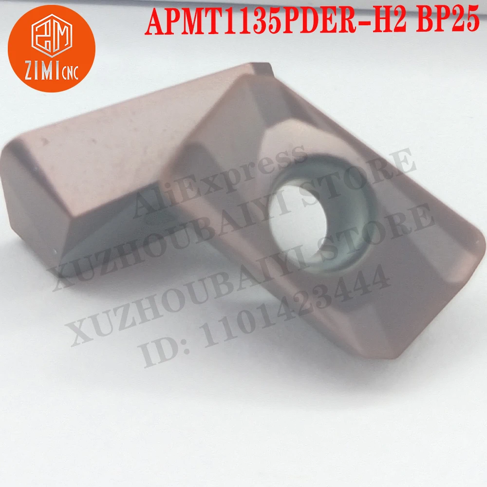 APMT1135PDER-H2 BP25 APMT carbide inserts Milling insert Tools CNC Tools Metal lathe Indexable Face mechanical Milling Tools