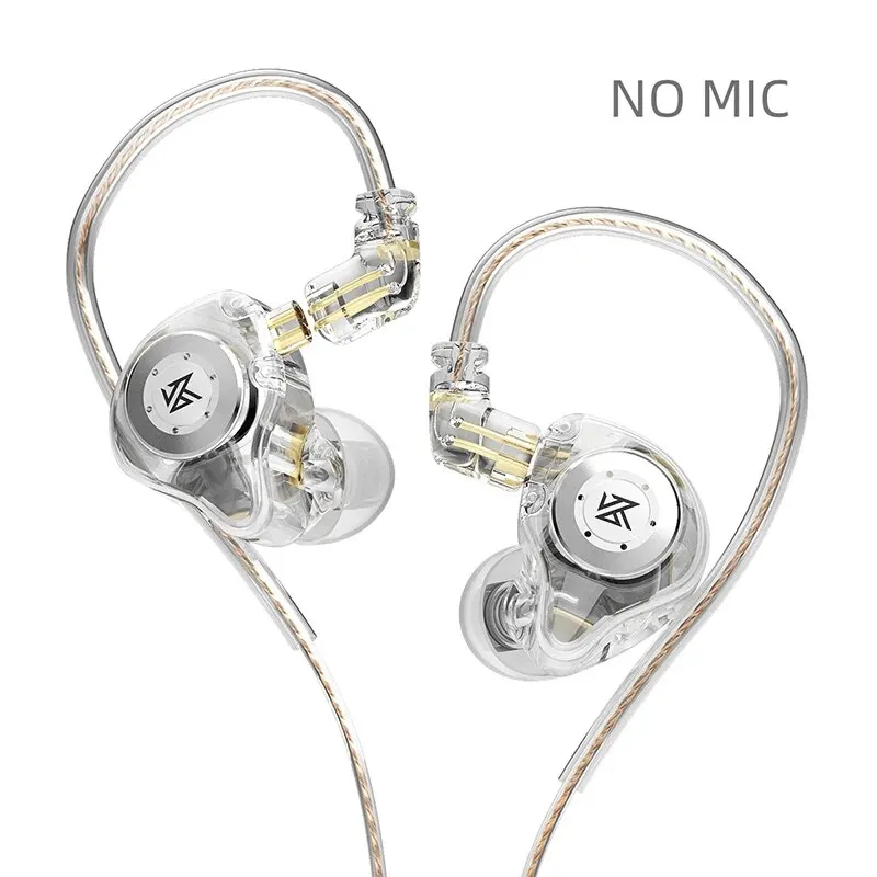KZ EDX PRO dynamische oortelefoon HIFI bas oordopjes in oor Monitor Sport ruisonderdrukking headset - afbeelding 1