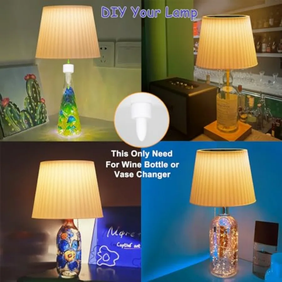 Solar Table Lamps Outdoor Indoor - Mothers Gifts 3 Lighting Modes 4000mAh Eye-Caring LED Waterproof Cordless Solar Desk Lamp wi view 6