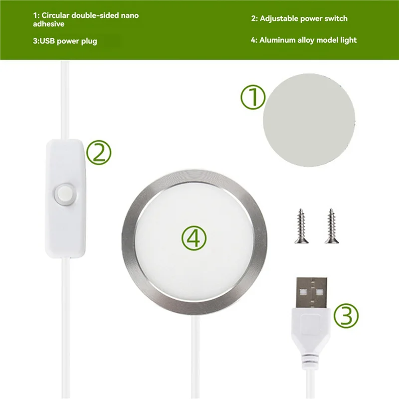 ELECT-2X مجموعة إضاءة ليلية LED ذاتية الصنع لأضواء الليل المخصصة لا توجد أجزاء ثلاثية الأبعاد متضمنة صانع بيت الكنز موديل MH001 أبيض دافئ