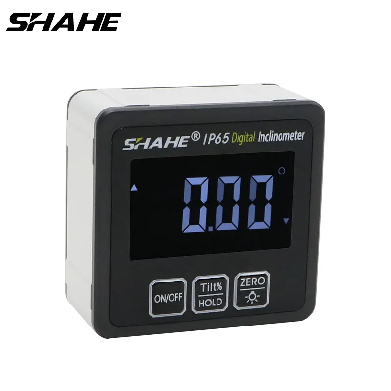 Shahe Magnetic Digital Inclinometer Level Box Gauge Digital Electronic Level and Angle Gauge Digital Protractor