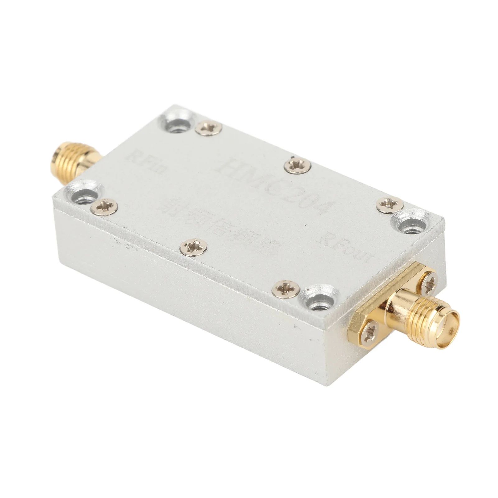 ตัวคูณความถี่แบบคู่ อลูมิเนียมอัลลอยด์ 4‑8GHz อินพุต 8‑16GHz เอาต์พุต