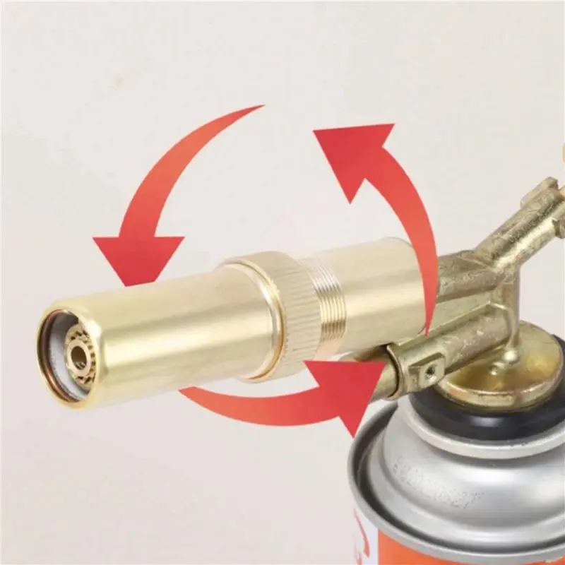 A88E-2X Welding Torch Gas Burner Flame Tool Blower Pure Copper Gas Welding Supplies Barbecue Auto Ignition