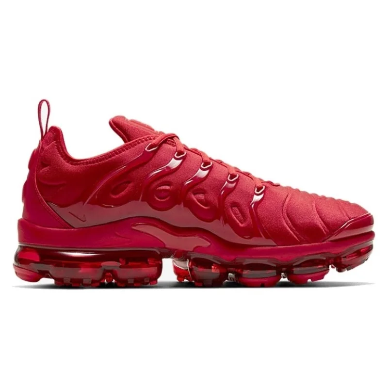 Nike Air VaporMax Plus Triple Red Cool Grey Sports Shoe Trainers Outdoor Sneakers Women Men Running Shoes