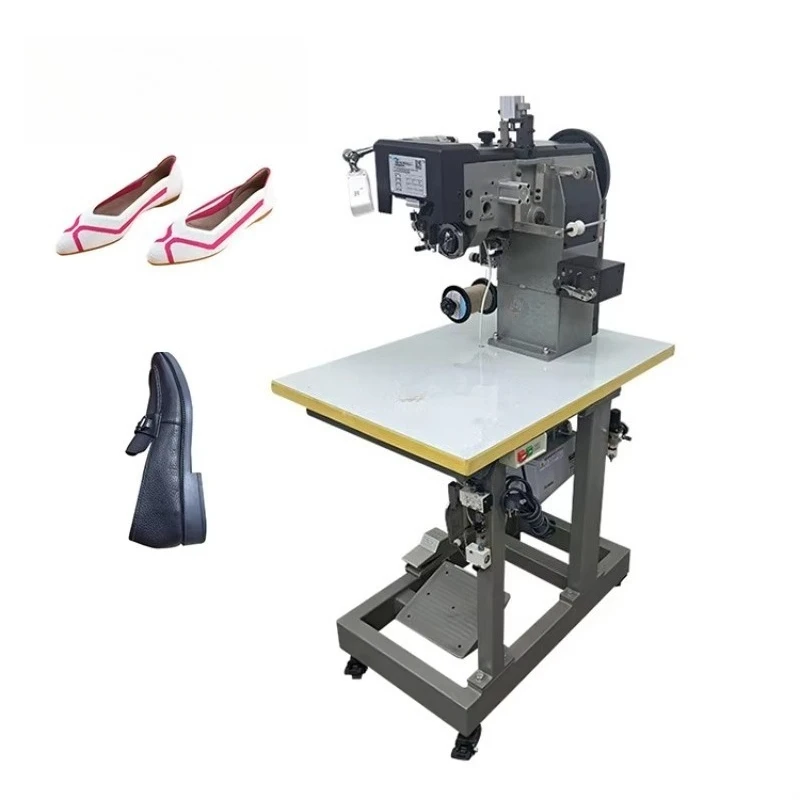 TKW-839 No Glue Shoe Making Craft Sewing Machine for Moccasin Outsole and Upper Stitching Machine